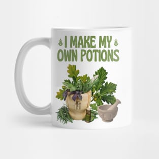 I make my own Potions Herbal Medicine Mug